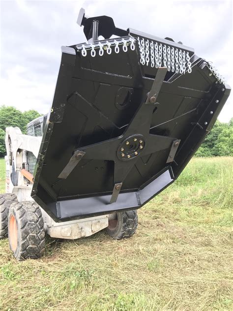 hd skid steer bush hog|brush mower attachment skid steer.